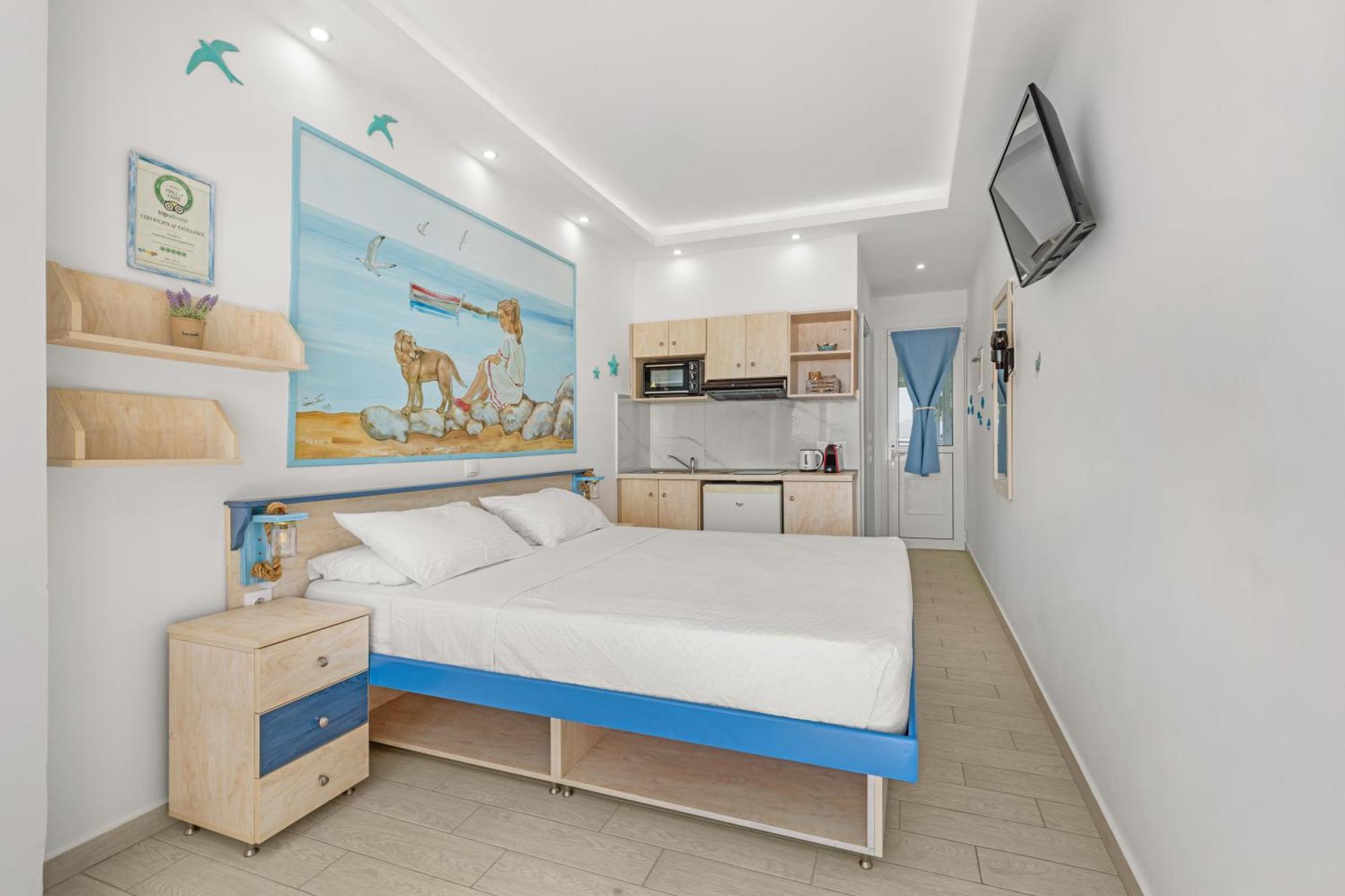 Haraki Mare Studios Beach Front Zewnętrze zdjęcie